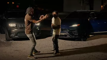 Rick Owens Black Geth Sneak­ers worn by Jack Boy in Jackboy - IDK (Official Video) (feat. Boss Top)