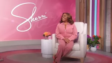 Ba&sh Dova Cotton & Linen Jumpsuit worn by Sherri Shepherd as seen in Sherri on January 12, 2024