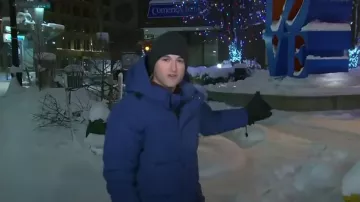 Canada Goose Emory Parka usada por Jesse Kirsch como se ve en Today el 15 de enero de 2024