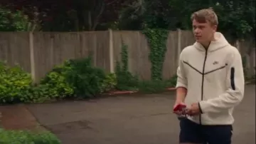 Nike Tech Zip Jacket worn by Holger Rune as seen in Break Point (S02E02)