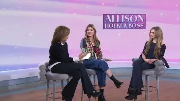 Sfizio Melissa Blazer worn by Jenna Bush Hager as seen in Today with Hoda & Jenna on January 16, 2024