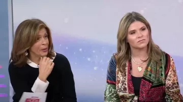 Summersalt The Coziest Cashmere Crew Sweater worn by Hoda Kotb as seen in Today with Hoda & Jenna on January 16, 2024