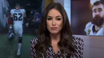 Diane von Furstenberg - Robe mi-longue Brenda portée par Kaylee Hartung comme on le voit dans Aujourd’hui le 17 janvier 2024