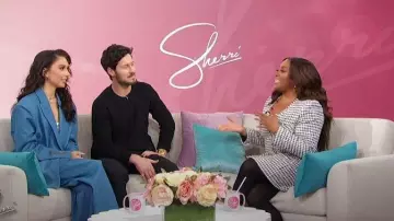 The Frankie Shop Jan Den­im Pants worn by Jenna Johnson as seen in Sherri on January 16, 2024