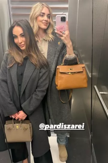 Coque en silicone Apple Iphone utilisée par Chiara Ferragni sur sa Story Instagram le 18 janvier 2024