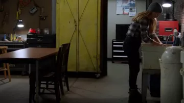 Ugg Adiron­dack Boot worn by Hailey Upton (Tracy Spiridakos) as seen in Chicago P.D. (S11E01)