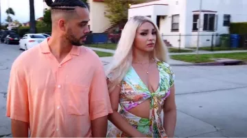 Fashion Nova Set The Tone Romper worn by Sophie as seen in 90 Day Fiancé (S10E14)