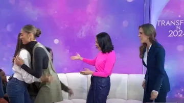 Kendra Scott 70's Fitted Blazer worn by Kendra Scott as seen in Today with Hoda & Jenna on January 18, 2024