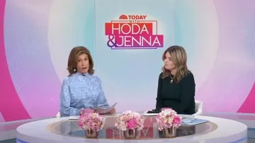 Jennifer Miller Daisy Drop Earrings worn by Hoda Kotb as seen in Today with Hoda & Jenna on January 19, 2024