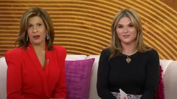 Sergio Hudson Multi Seamed Blazer worn by Hoda Kotb as seen in Today with Hoda & Jenna on January 22, 2024