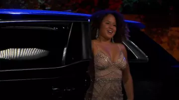 Vestido de cuentas de Marina usado por Kayla Rodgers como se ve en The Bachelor (T28E01)