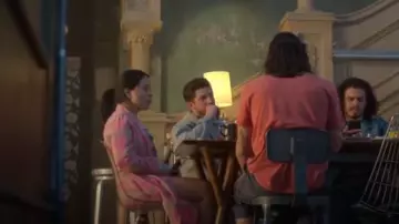 Bp. Plaid Flannel Robe In Pink Chateau Keith Buffalo worn by Mariana Adams Foster (Cierra Ramirez) as seen in Good Trouble (S05E14)
