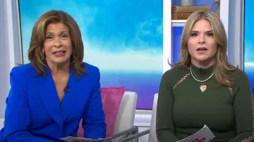 L'Agence Chamberlain Blazer worn by Hoda Kotb as seen in Today  with Hoda & Jenna on January 23, 2024