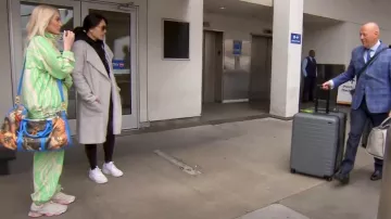 Pantalones de chándal estampados Adidas by Stella McCartney TrueCasuals usados por Erika Girardi como se ve en The Real Housewives of Beverly Hills (T13E13)