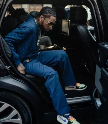 Jordan 1 Retro Low Doernbecher 2023 usado por Key Glock en la cuenta de Instagram @keyglock