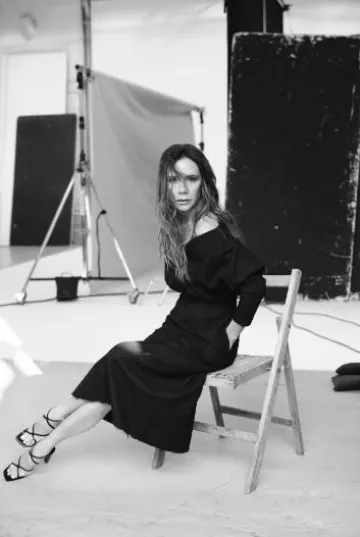 Jimmy Choo Azie Sandals worn by Victoria Beckham at Htsi Journal on January 27, 2024