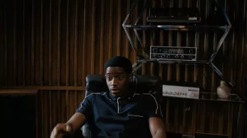 Polo shirt worn by Franklin Saint (Dam­son Idris) as seen in Snowfall TV series (Season 5 Episode 10)