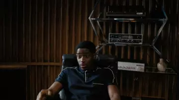 Polo shirt worn by Franklin Saint (Dam­son Idris) as seen in Snowfall TV series (Season 5 Episode 10)