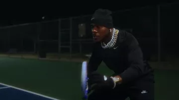 T-shirt Nike noir à manches longues 'Legend' porté par DaBaby en Icewear Vezzo x DaBaby - Perfect (Vidéo officielle)