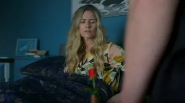 Rachel Zoe Pajamas Top And Bottoms worn by Abigail Whithall (Amy De Bhrún) as seen in Sanctuary: A Witch's Tale (S01E05)