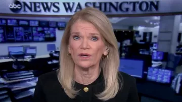 Chaqueta de punto Veronica Beard Kensington usada por Martha Raddatz como se ve en Good Morning America el 29 de enero de 2024