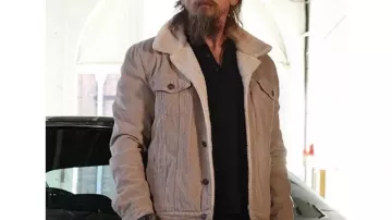 MwnzBeige jackeo de Driver (Barry Pepper) en Bring Him to Me