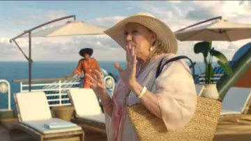 Cartier Love Bracelet worn by Katherine (Jayne Atkinson) as seen in Death and Other Details (S01E04)