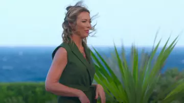 Argent Double-Breasted Vest worn by Brooke Baldwin as seen in The Trust: A Game of Greed (S01E08)
