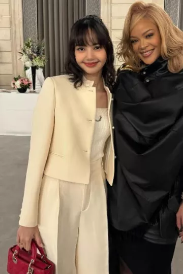 Dior Cropped Jacket worn by  Lisa on her Instagram  Post on January 28, 2024