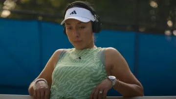 Camiseta sin mangas Adidas Tennis Airchill Pro Match usada por Jessica Pegula como se ve en Break Point (T02E06)