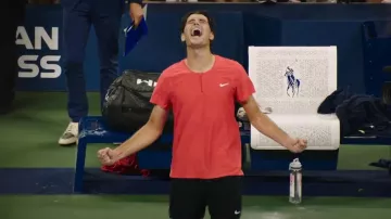 Nike Court Advantage Tennis Top worn by Taylor Fritz as seen in Break Point (S02E06)