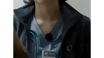 Women cotton Grey Jacket of Ellie (Daniela Melchior) in Road House