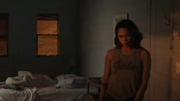 Retro-Freak Girls Tank Top Designed worn by Jackie Quiñones (Monica Raymund) as seen in Hightown (S02E06)