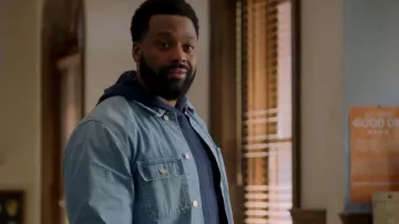 Carhartt Wip Michi­gan Jack­et worn by Kevin Atwater (Laroyce Hawkins) as seen in Chicago P.D. (S11E03)