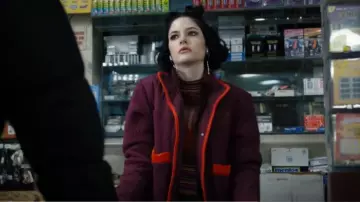The North Face W Cragmont Fleece Jacket worn by Detective Jet Slootmaekers (Ainsley Seiger) as seen in Law & Order: Organized Crime (S04E03)