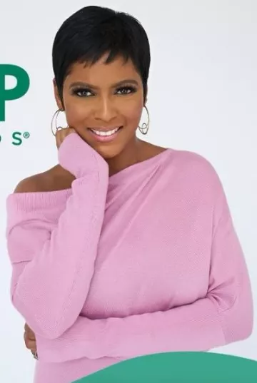Tom Ford One-Shoulder Cashmere and Silk-Blend Sweater worn by Tamron Hall on her Instagram on January 30, 2024