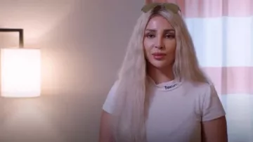 Forever 21 Heaven Sent Crop Top porté par Sophie dans 90 Day Fiancé (S10E15)