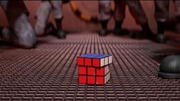 The Rubik's cube Batlthazar in Me, Ugly and Nasty 3