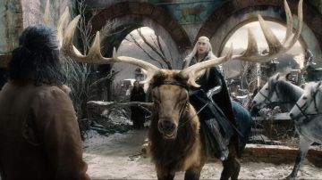 The crown / Tiara, Thranduil (Lee Pace) in The Hobbit : The battle of the Five Armies