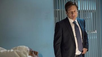 The authentic costume of Fox Mulder (David Duchovny) in the X-Files