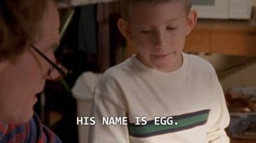 The striped sweater Dewey (Erik Per Sullivan), Malcolm in the Middle