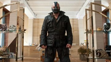 Le masque de Bane (Tom Hardy) dans Batman : The Dark Knight Rises