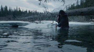 The authentic axe Hawk (Forrest Goodluck) in The Revenant