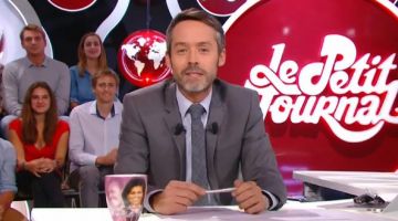Le Mug Michelle Obama por Yann Barthès en Le Petit Journal