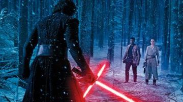 Le Sabre Laser de Kylo Ren (Adam Driver) dans Star Wars VII
