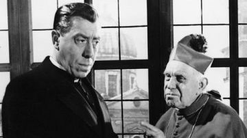 The costume of the priest Don Camillo (Fernandel) in The Little World of Don Camillo