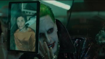 La tablette Samsung Galaxy du Joker (Jared Leto) dans Suicide Squad