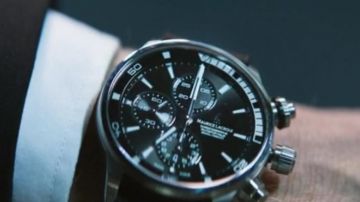 Reloj Maurice Lacroix de Morris (Ray Stevenson) en Big Game