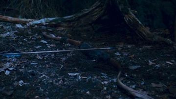 Les authentiques flèches d'Angelika (Lena Heady) dans Les Frères Grimm