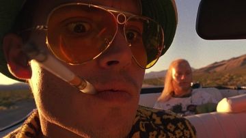 Sunglasses Ray-Ban vintage Raoul Duke (Johnny Depp) in Las Vegas Parano